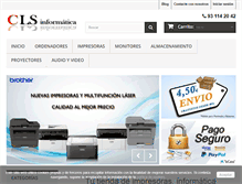 Tablet Screenshot of clsmarket.com